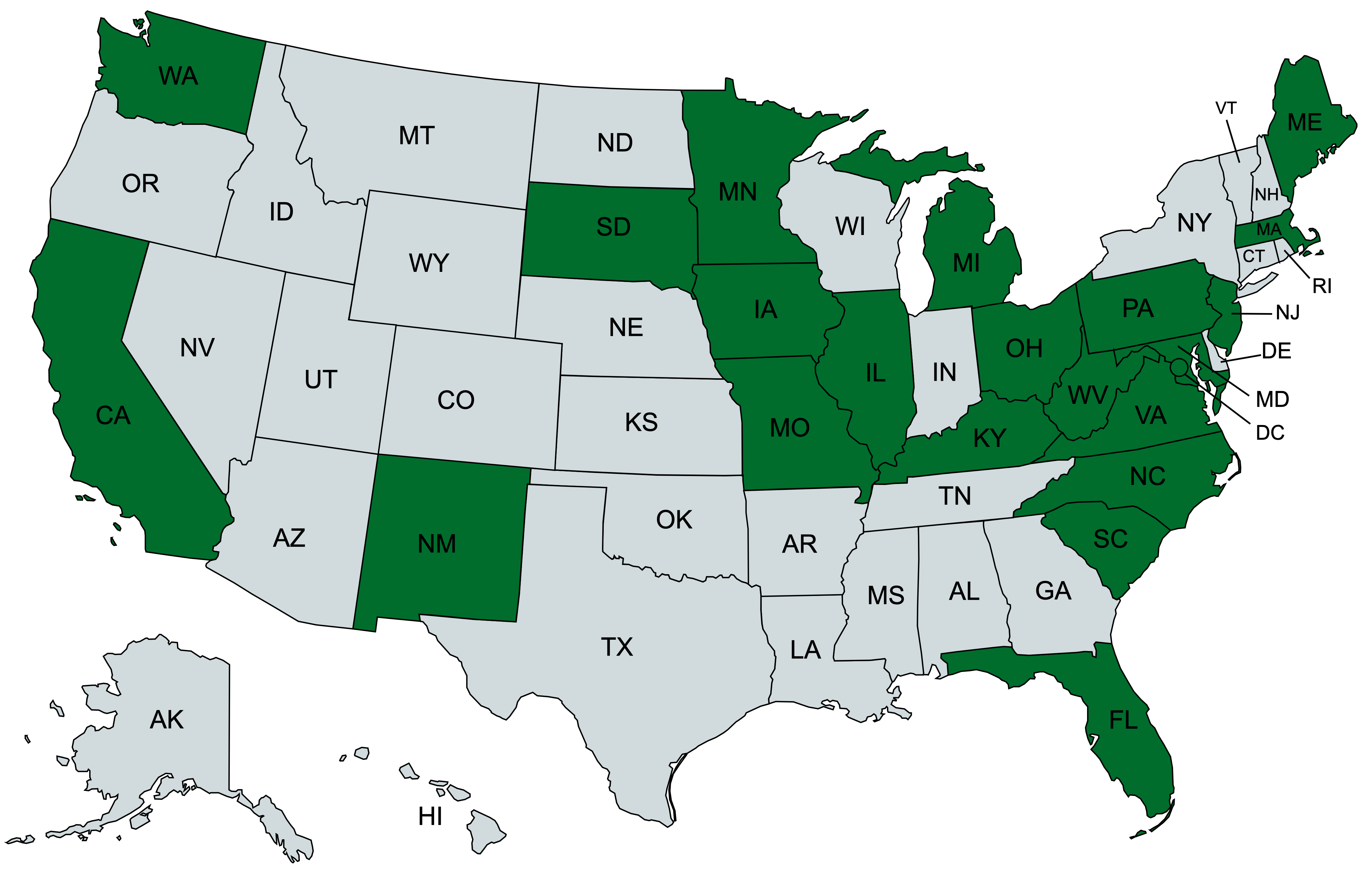GLS Customer Map